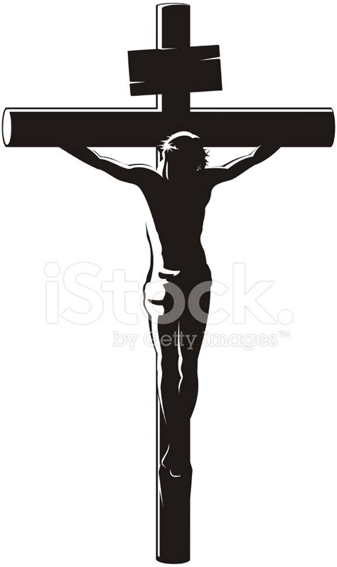 Jesus On Cross Silhouette At Getdrawings Free Download
