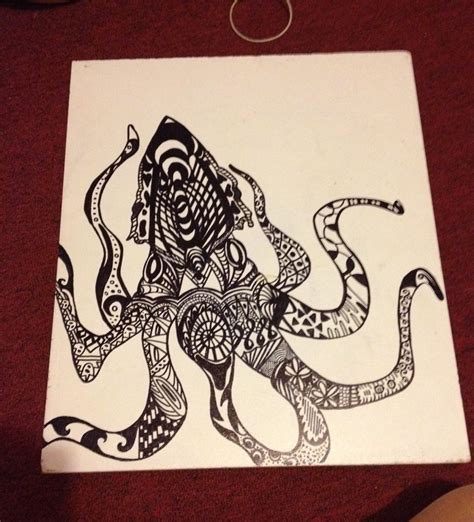 Trippy Squid Squid Paintings For Sale Trippy Art Drawings Female