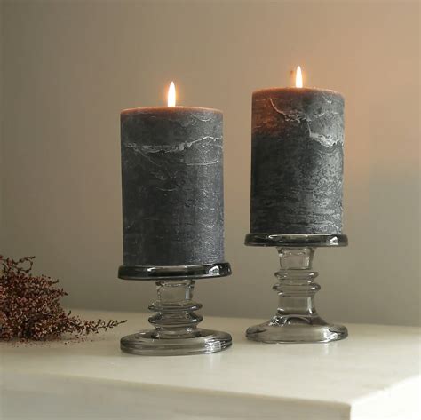Pillar Candle Holders Candlestick Holders Pillar Candle Holder With