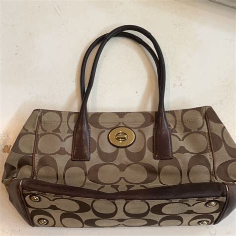 Coach Hampton Madeline Logo Bag Gem