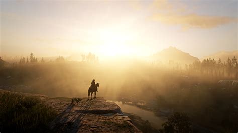 Red Dead Redemption 2 The Golden Hour 2020 4k Wallpaperhd Games