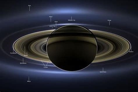 Saturne : l'image spectaculaire dévoilée par la NASA