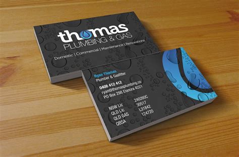 Plumbing Business Business Cards
