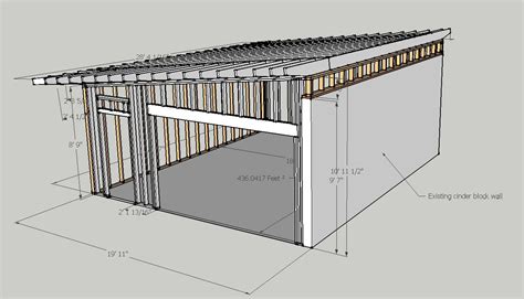 Inspiring Concrete Block Garage Plans | Garage plans, Cinder block