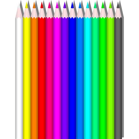 Clipart Colored Pencils