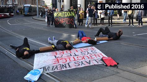 Black Lives Matter Activists Stage Protests Across Britain The New