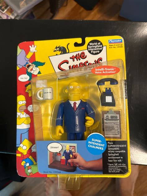Superintendent Chalmers Simpsons Figure Hobbies And Toys Toys And Games On Carousell