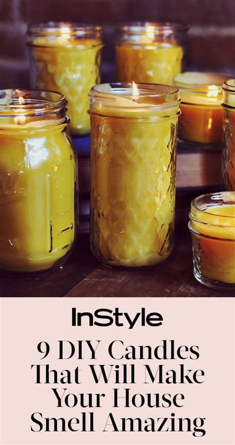 9 Diy Candles That Will Make Your House Smell Amazing Diy Candles