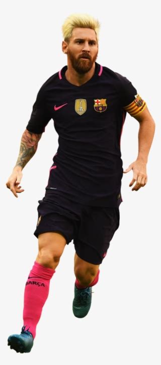 Lionel Messi Football Render Fc Barcelona Png Image Transparent Png