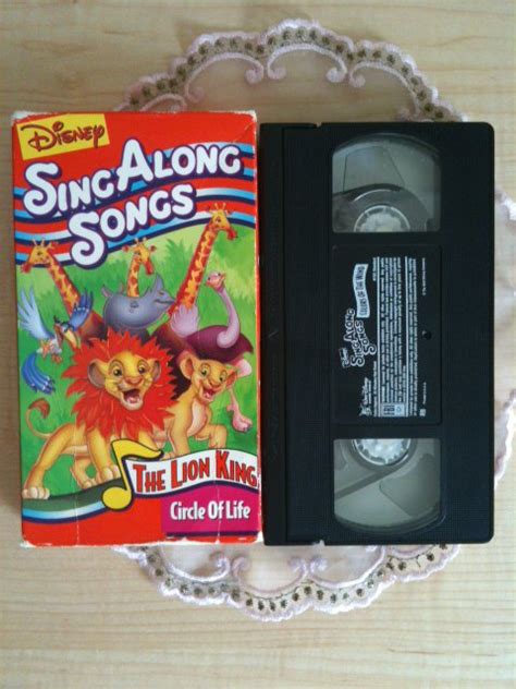 Disney S Sing Along Songs The Lion King Circle Of Life Vhs