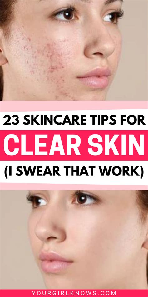 23 Skincare Tips Beauty Secrets To Get Clear Skin As Quick As Possible