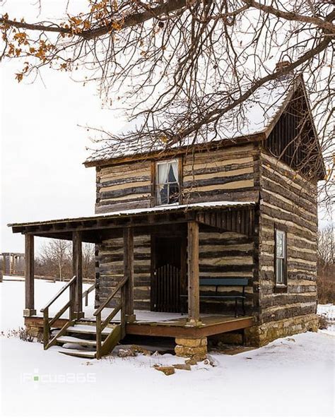 Historic Log Cabin In Snow Flickr Photo Sharing Rustic Cabin
