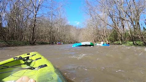 Kayaking Down The East Fork Branch Of The Little Miami River Youtube