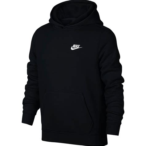 Nike Boys Sportswear Hoodie Black