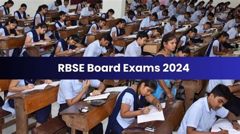 Rbse Board Exam 2024 Rbse 10th 12th Board Exam Dates Released Check