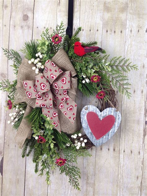 Christy Hodges Valentines Day Wreath For Front Door Valentine Day
