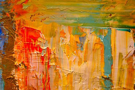 Daily Painters Of California Colorful Textured Abstract
