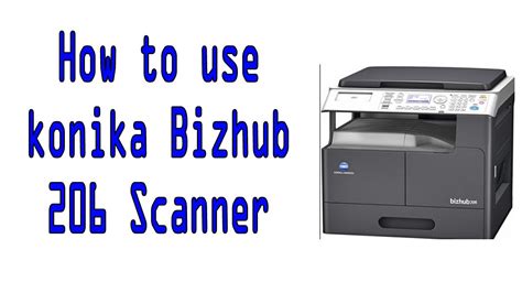 The download center of konica minolta! Bizhub 206 Driver : Konica Minolta Bizhub 206 Printer Konica Minolta Bizhub 206 Printer Buyers ...