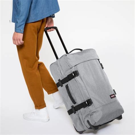 Eastpak Tranverz M Wheeled Bagsuitcase 78l Sunday Grey
