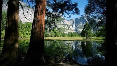 Yosemite National Park Wallpapers Backgrounds California Falls