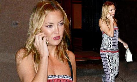 Kate Hudson Shows Off Her Svelte Frame As She Enjoys A Night Out In New