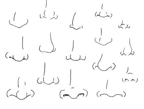 How To Draw Noses Easy Sketch Step By Step How To Draw A Nose Anime