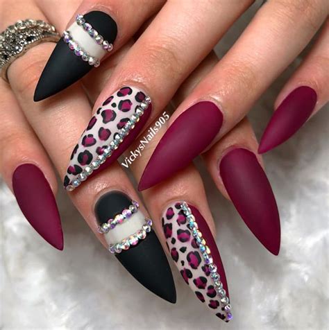 70 dashing maroon nails for fall 2020 the glossychic