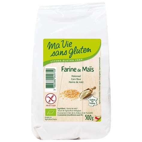 Farine De Ma S Bio Certifi E Sans Gluten Ma Vie Sans Gluten