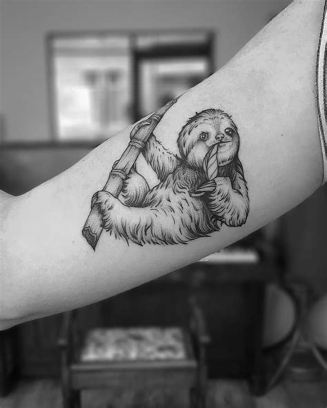 Pin By Charllama97 On Express Yourself Sloth Tattoo Full Sleeve