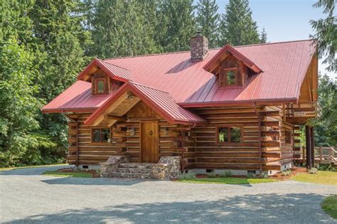Luxury Log Cabin For Sale In Monroe Washington Classified