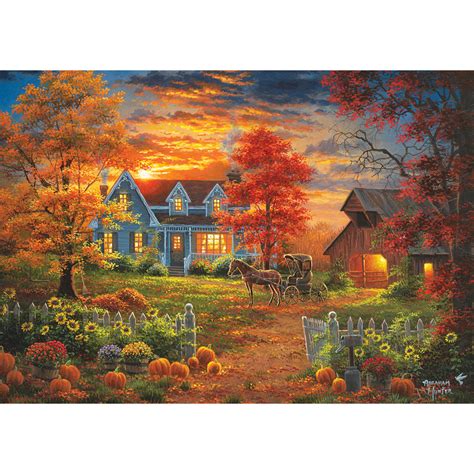 Autumn Lights 1000 Piece Jigsaw Puzzle Spilsbury