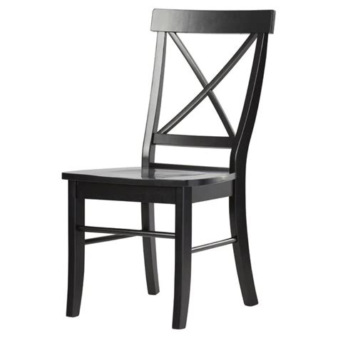 Shop with afterpay on eligible items. August Grove Sawyer Cross Back Solid Wood Dining Chair ...