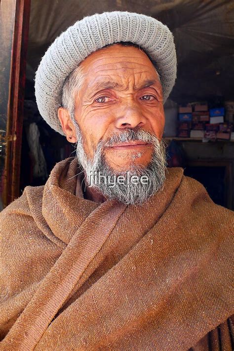 Pakistani Old Man In Skardu Pakistan By Jihyelee Redbubble