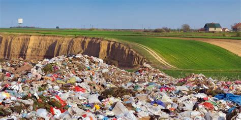 Landfilling Site It Is Also Known As A Dump Rubbish Garbage Dump Or