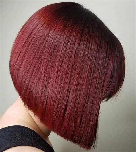 Vamp Red By Skyhairdesigns Bob Hairstyles Hair Beauty Hair Styles