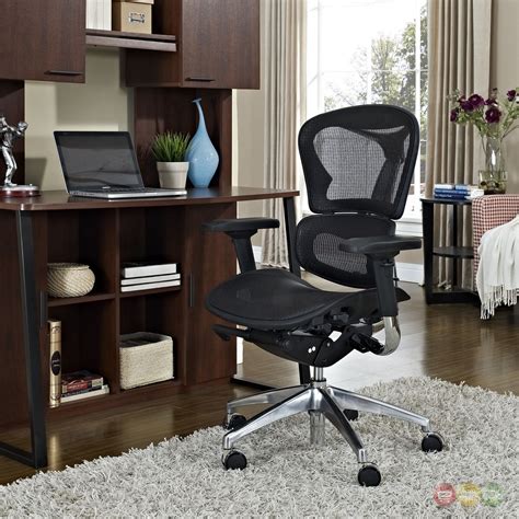 Space seating office chairs with lumbar supports and breathable mesh black back with padded eco leather seat. Lift Mid Back Ergonomic Mesh Fabric Office Chair w/ Lumbar ...