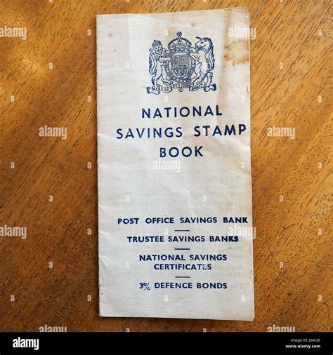 National Savings Book High Resolution Stock Photography And Images Alamy