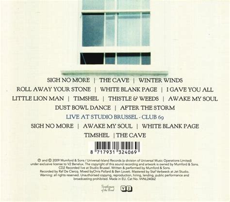 Sigh No More Deluxe Edition Mumford And Sons Cd Album Muziek