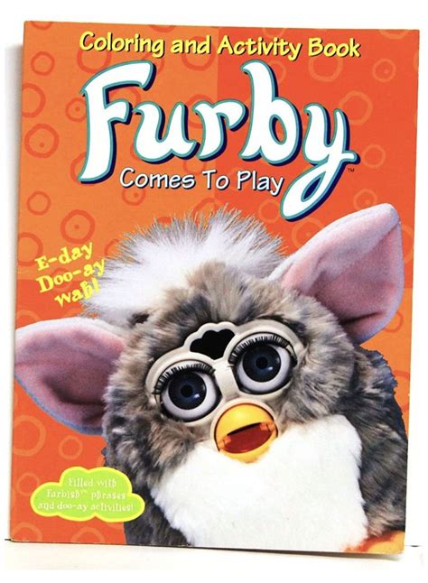 Furby Coloring Book Book Activities Coloring Books Books