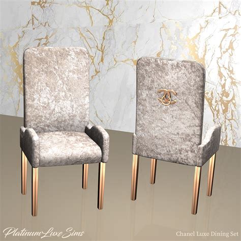 Platinumluxesims — Xplatinumxluxexsimsx Chanel Luxe Dining Set