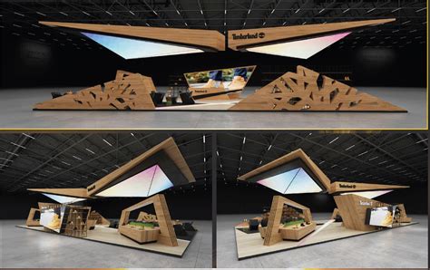 Timberland Exhibition Stand Design Indeqo Interior