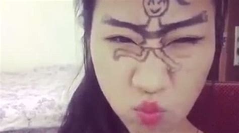 New Social Media Craze Sees People Painting Figures On Faces And Making
