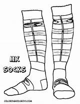 Coloring Sock Socks Dirt Bike Drawing Template Colouring Technical Getdrawings Striped Yescoloring Fierce Rider sketch template