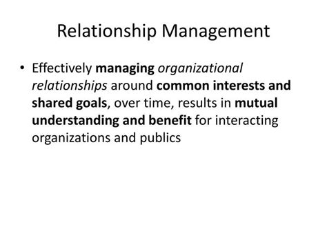 Ppt Relationship Management Powerpoint Presentation Free Download