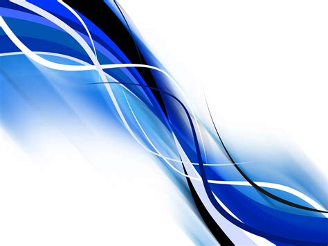 Blue Abstract Wave Ppt Background For Powerpoint Templates Images