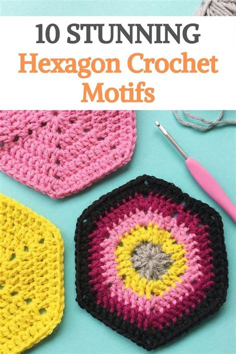 10 Stunning Hexagon Crochet Motifs You Must Have In Your Repertoire