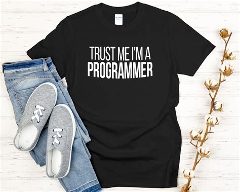 Confía En Mí Soy Un Programador Camisa De Ingeniero De Etsy
