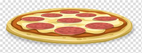 Pizza Salami Pepperoni Pizza Transparent Background Png Clipart