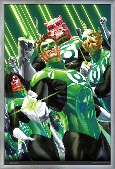 Dc Comics The Green Lantern Corps Portrait Poster Ebay