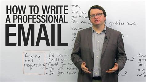 Here's how to write a proper email How to write professional emails in English · engVid
